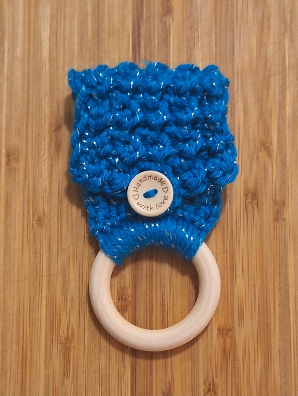 Handmade Crochet Dish Towel Holder NWOT